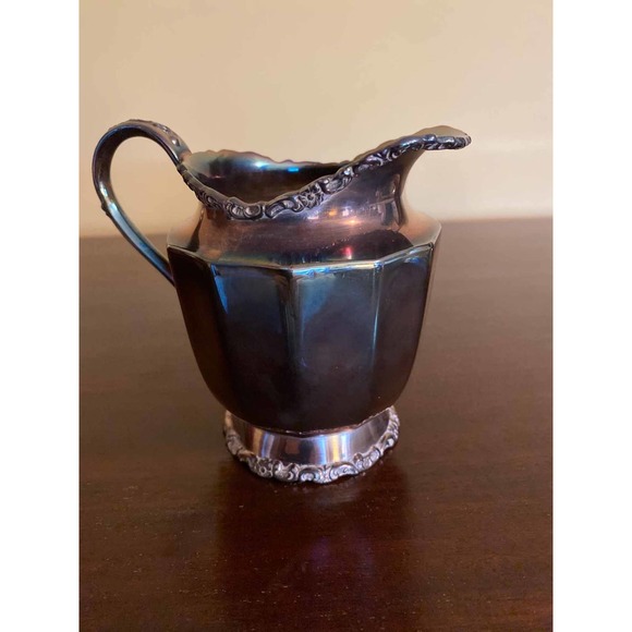 Van Bergh Silver plated Creamer and Sugar set - Picture 4 of 5